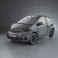 Toyota Aygo 3-door 2012 3d model