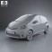Toyota Aygo 5-door 2013 3d model