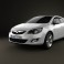 Vauxhall Astra Sports Tourer 2011 3d model