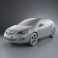 Vauxhall Astra Sports Tourer 2011 3d model
