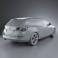 Vauxhall Astra Sports Tourer 2011 3d model