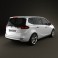 Vauxhall Zafira Tourer 2012 3d model