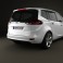 Vauxhall Zafira Tourer 2012 3d model