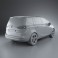 Vauxhall Zafira Tourer 2012 3d model
