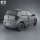 Volkswagen Fox (Lupo) 3-door 2005 3d model