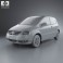 Volkswagen Fox (Lupo) 3-door 2005 3d model