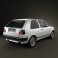Volkswagen Golf Mk2 3-door 1983 3d model