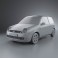 Volkswagen Lupo 1998 3d model