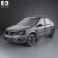 Renault Logan Sedan 2011 3d model