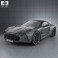 Aston Martin One-77 2010 3d model