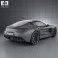 Aston Martin One-77 2010 3d model