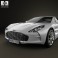 Aston Martin One-77 2010 3d model