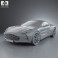 Aston Martin One-77 2010 3d model