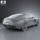 Aston Martin One-77 2010 3d model