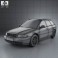 Audi A4 Avant 1999 3d model