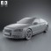Audi S8 2013 3d model