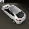 Chery A3 (J3) Hatchback 5-door 2012 3d model