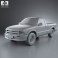 Chevrolet S10 Single Cab Standart Bed 1994 3d model