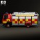 DAF LF Fire Truck 2011 3d model