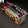 DAF LF Fire Truck 2011 3d model