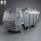 DAF LF Fire Truck 2011 3d model
