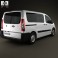 Fiat Scudo Panorama ShortWheelbase 4-door 2011 3d model