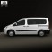 Fiat Scudo Panorama ShortWheelbase 4-door 2011 3d model
