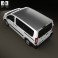 Fiat Scudo Panorama ShortWheelbase 4-door 2011 3d model