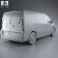 Fiat Scudo Panorama ShortWheelbase 4-door 2011 3d model