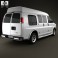 GMC Savana Cargo Van YF7 Upfitter 1997 3d model