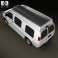 GMC Savana Cargo Van YF7 Upfitter 1997 3d model