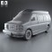 GMC Savana Cargo Van YF7 Upfitter 1997 3d model