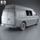 GMC Savana Cargo Van YF7 Upfitter 1997 3d model