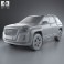 GMC Terrain 2010 3d model