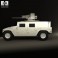 Hummer M242 Bushmaster 2011 3d model