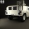 Hummer M242 Bushmaster 2011 3d model