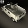 Hummer M242 Bushmaster 2011 3d model