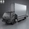 Isuzu NPR Billboard 2011 3d model