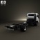 Isuzu NPR Chassis 2011 3d model