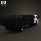 Isuzu NPR Dump Truck 2011 3d model