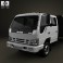 Isuzu NPR Dump Truck 2011 3d model
