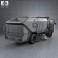 Isuzu NPR Road Cleaner 2011 3d model