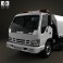 Isuzu NPR Road Cleaner 2011 3d model