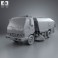 Isuzu NPR Road Cleaner 2011 3d model