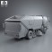 Isuzu NPR Road Cleaner 2011 3d model