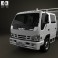 Isuzu NPR Tipper Van Truck 2011 3d model