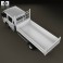 Isuzu NPR Tipper Van Truck 2011 3d model
