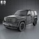 Jeep Liberty (Cherokee) 2008 3d model