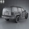 Jeep Liberty (Cherokee) 2008 3d model