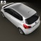 Kia Venga with HQ Interior 2011 3d model